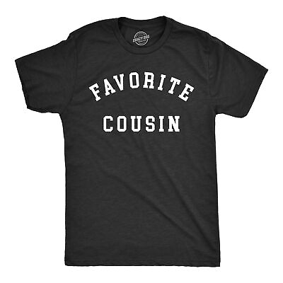 #ad Mens Favorite Cousin T Shirt Funny Best Family Member Joke Tee For Guys $9.50