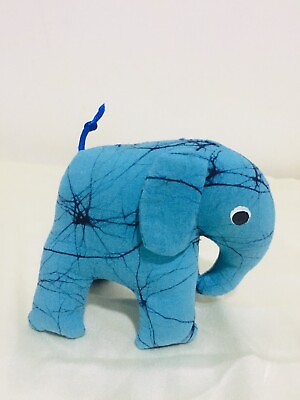 #ad ELMER THE PATCHWORK ELEPHANT ELMER BABY RATTLE 8quot; PLUSH SOFT TOY FROM BIRTH $7.85