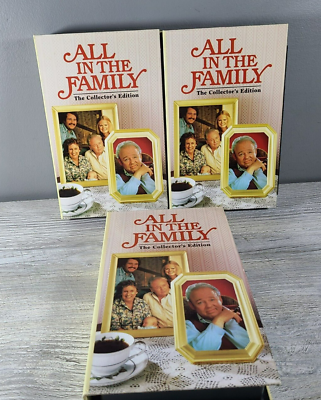 #ad All In The Family VHS Collectors Edition Set Of 3. Columbia House 70’s Hit TV $14.99