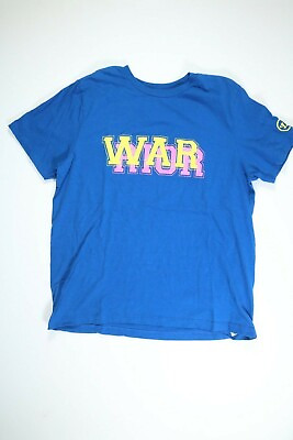 #ad Mens Warrior Blue T Shirt Large L EUC $8.99