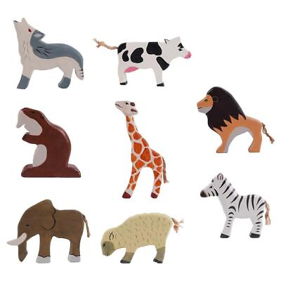 #ad Simulation Animal Learning Toys Figurines Collection Animal Playset Interactive $12.65