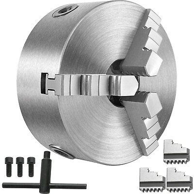 #ad K11 125 Lathe Chuck 5quot; 3 Jaw Self centering Grinding Machine 125mm External Jaw $54.89