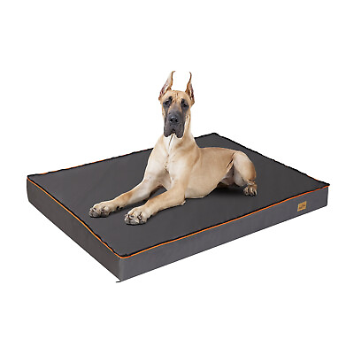 #ad BingoPaw Jumbo Dog Bed Memory Foam Orthopedic Pet Calming Bed Nest Washable Mat $79.91