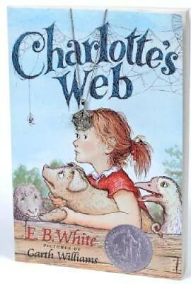 #ad Charlotte#x27;s Web Book and Charm Charming Classics Paperback GOOD $3.73