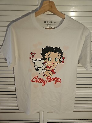 #ad Betty Boop quot;Puppy Luvquot; Tee Shirt Size Medium S209 $20.00