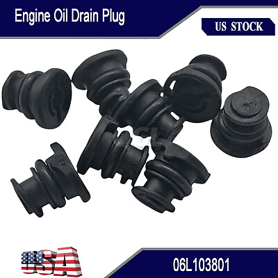 #ad Engine Oil Drain Plug 06L103801 Set 8 For Audi Volkswagen A3 A4 Quattro Golf GTI $8.49