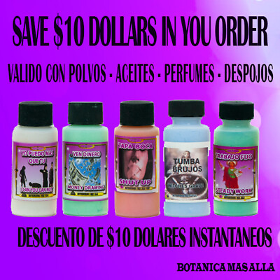 #ad Polvos Espirituales Y Esotericos Amor Dinero Spiritual Powders Spells $10.99