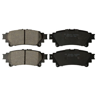 REAR Disc Brake Pad Ceramic Set For 14 19 Toyota Highlander 11 19 Sienna GS IS $23.95