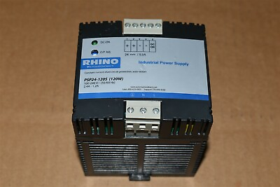 #ad Rhino Industrial Power Supply PSP24 120S $40.00