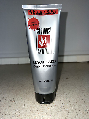 #ad Serious Skin Care Liquid Laser Gentle Hair Remover 8 oz Factory Sealed $24.99