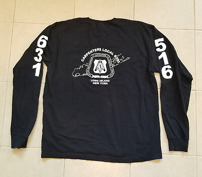#ad UBC Carpenters Union Local 290 T Shirt Nassau amp; Suffolk Counties Long Island NY $29.95