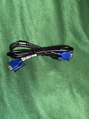 #ad COMPUTER VGA CABLE 6 FT MALE To MALE NEW Open Box $18.00