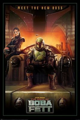 #ad Star Wars: The Book Of Boba Fett TV Poster Meet The New Boss 24quot; x 36quot; $12.99