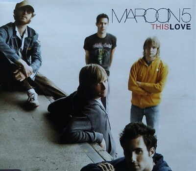 #ad Maroon 5 This Love 2004 3 Track CD Single NEW SPEEDYPOST GBP 3.95