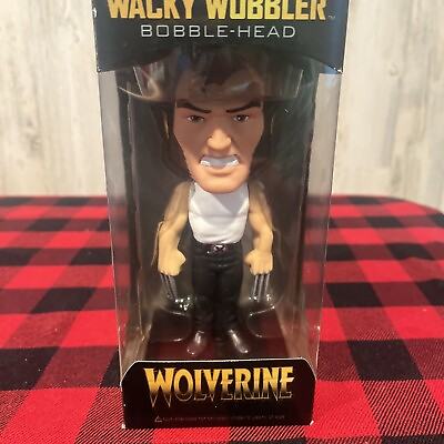 #ad Funko Wacky Wobbler Wolverine Bobble Head NIB D1 $15.00