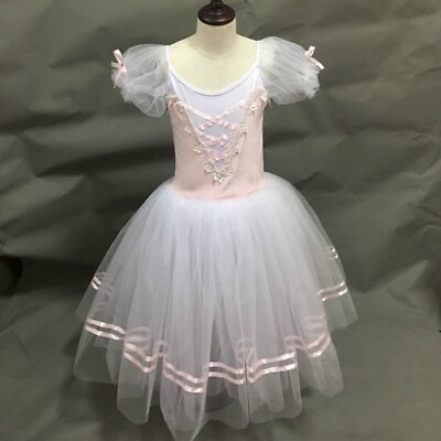 #ad Short Puff Ballet Costumes Kids Adult Ballerina Dress Ballet Tutu Performance $64.90