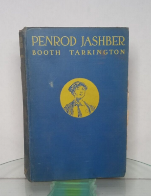 #ad 1929 Penrod Jashber Vintage Hardcover Book Illustrated HC Booth Tarkington $13.49