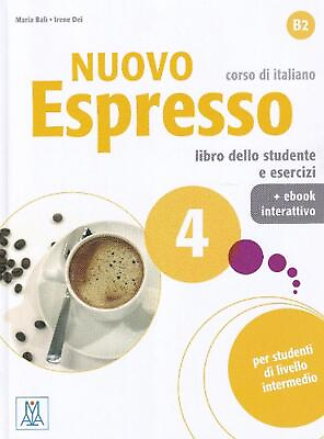 #ad Nuovo Espresso 4: Libro studente ebook interattivo by Maria Bali Italian Pap $56.59
