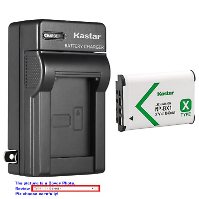 #ad Kastar Battery Wall Charger for Sony NP BX1 BC CSX amp; Sony Cyber shot DSC HX80 $6.49