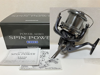 #ad SHIMANO Reel 13 Power Aero Spin Power Extra Thick Specification Reel $458.99