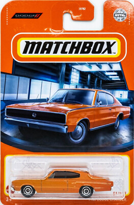 #ad Matchbox 1966 Dodge Charger Orange FREE SHIPPING $9.99