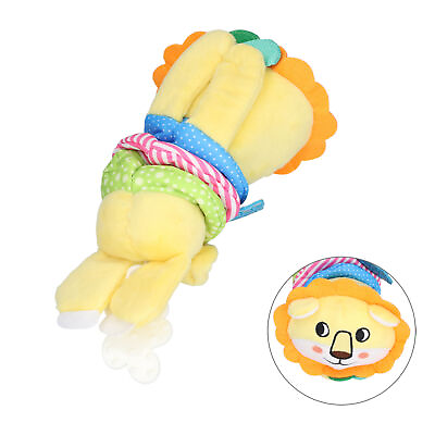 #ad Baby Soft Plush Hand Rattle Animal Plush Doll Hand Grip Squeaker Sticks $13.20