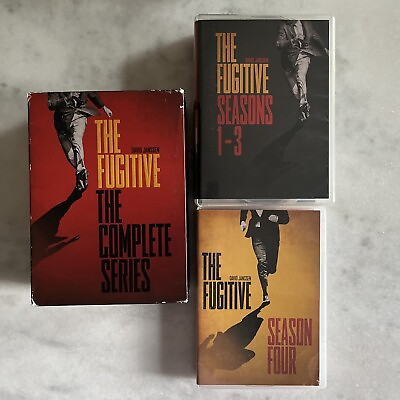 #ad The Fugitive: Complete Series DVD 1963 1967 David Jannsen Barry Morse OOP $37.11