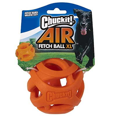 #ad Chuckit Air Fetch Ball XL Fetch Hard Breathe Easy Interactive Dog Toy $11.38