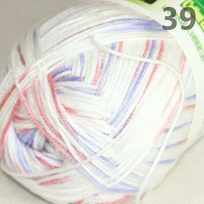 #ad AIPYARN 1SkeinsX50g Natural Smooth Bamboo Cotton Crochet Yarn Hand Knitting 39 C $15.67