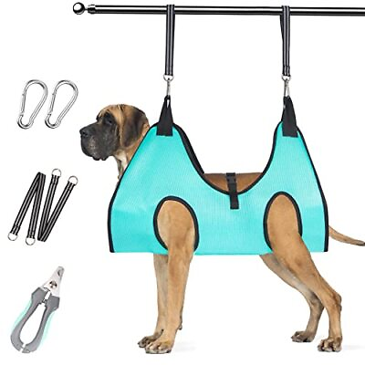 Pet Dog Grooming Hammock Harness for XL Large Dogs Dog Sling for Nail Clipping $46.91
