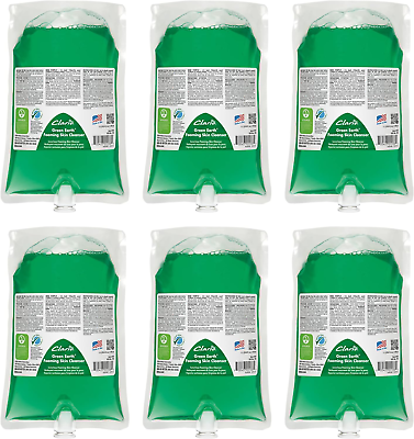 #ad ® Green Earth Foam Skin Soap Cleanser Citrus Scent 38 Oz Carton of 6 Refills $85.99