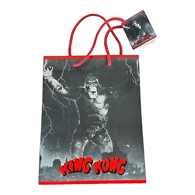 #ad 1990 King Kong Gift Bag Presents P2720 Hamilton Gifts Decor 1933 Movie Vintage $26.95