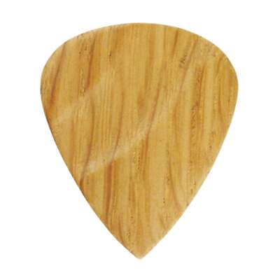 #ad Oak Wood Guitar Pick 3.0 mm 351 Groove Shape Handmade Exotic Plectrum $4.99