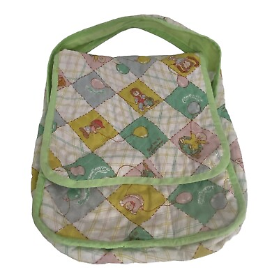 #ad 🍌 COLECO Vintage 1983 Cabbage Patch Kids Doll Quilted Diaper Bag CPK 12quot;x10quot; H3 $7.99