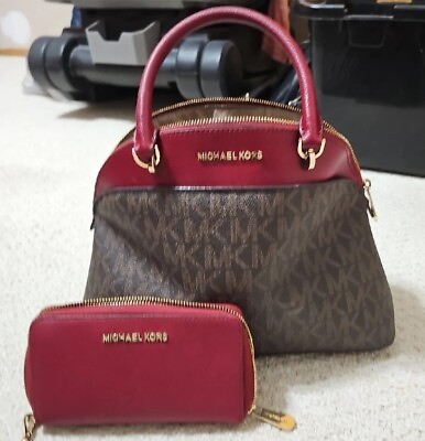 #ad michael kors handbag used buy now $125.00