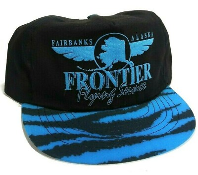 #ad Fairbanks Alaska Frontier Flying Service Trucker Baseball Cap Brand New Hat $11.56