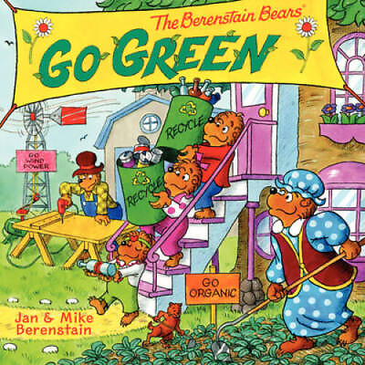 #ad #ad The Berenstain Bears Go Green Paperback By Jan Berenstain GOOD $3.66