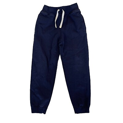 #ad Hanna Andersson Boys Pants 8 Blue Sweatpants $12.71