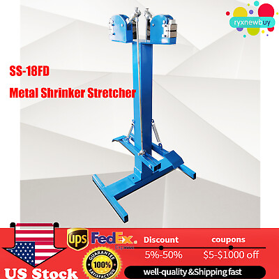 #ad SS 18FD Metal Forming Shrinker Stretcher Machine With Foot Operated Pedal Stand $298.00