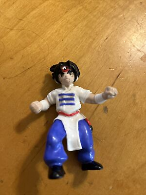 #ad 2002 Burger King Dragon Ball Z Beyblade Spin Champs Ray Rei Kon 3quot; Figure d8 $6.00