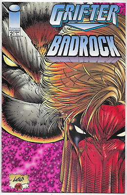 #ad Grifter Badrock Comic 2 Cover A First Print 1995 Rob Liefeld Stephenson Image . $13.45