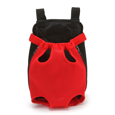 #ad Pet Bag Cat Dog Backpack Breathable Pet Chest Bag Pet Out Portable Mesh Backpack $49.95