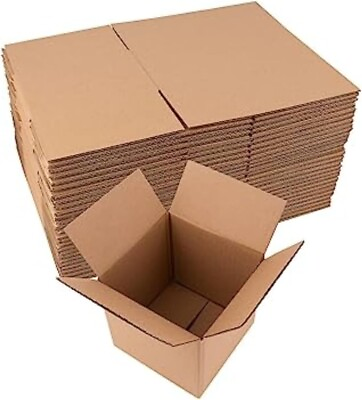 #ad 4x4x4 Cardboard Paper Boxes Mailing Packing Shipping Box Corrugated Carton 200 $40.75