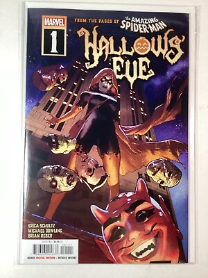 #ad HALLOW’S EVE #1A VF 7.5 🥇FIRST SOLO SERIES: HALLOW’S EVE🥇1st PREMIERE ISSUE🥇 $19.02