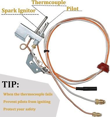 #ad Pilot Assembly For All Brands Listed Gas Pilot Assembly Water Heater Hot Water $41.99