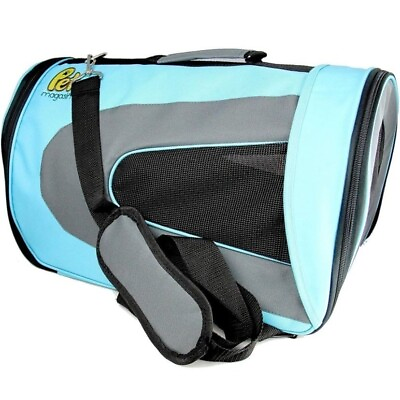 #ad Soft Sided Pet Travel Carrier Airline Approved for Cats Small Dogs $15.00