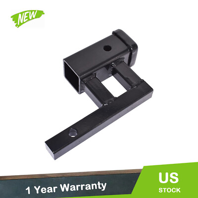 #ad 1 1 4quot; to 2quot; Adapter Extender Extension Tow Trailer Hitch Receiver Rise Drop $26.04