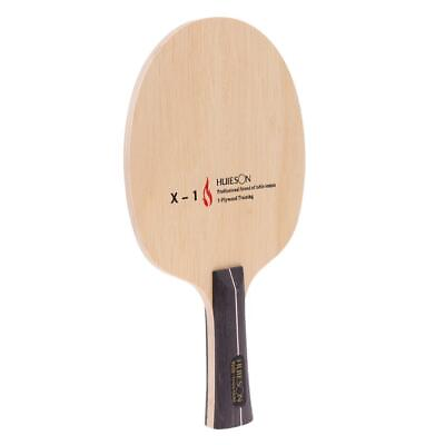 #ad Durable Wood Table Tennis Racket Pong Paddle for Beginners $10.69