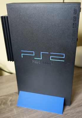 #ad PlayStation 2 PS2 vertical Stand Blue 3d print $14.99