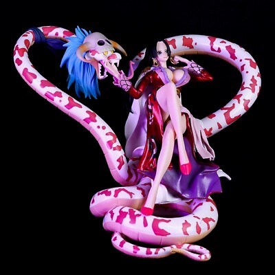#ad Anime One Piece Boa Hancock Snake Heart Shape Big hot Figure Statue Toy Gift $44.79